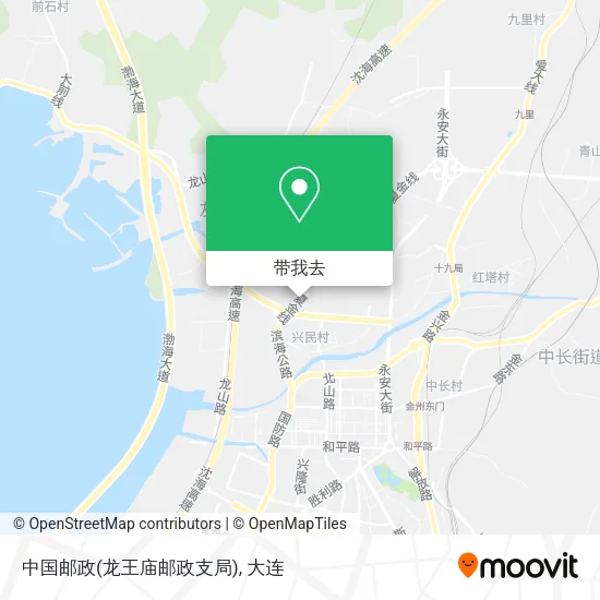 中国邮政(龙王庙邮政支局)地图