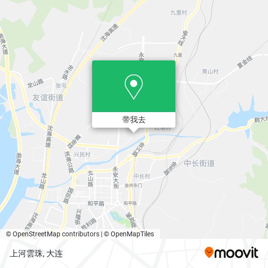 上河雲珠地图