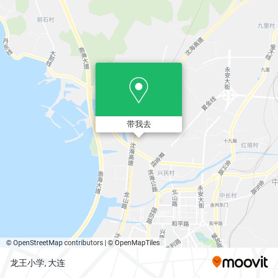 龙王小学地图
