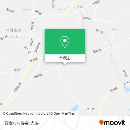西金村村委会地图
