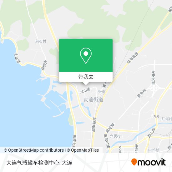 大连气瓶罐车检测中心地图