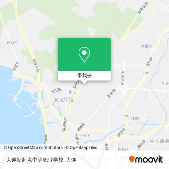 大连新起点中等职业学校地图