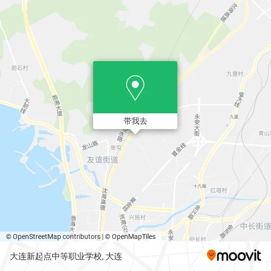 大连新起点中等职业学校地图