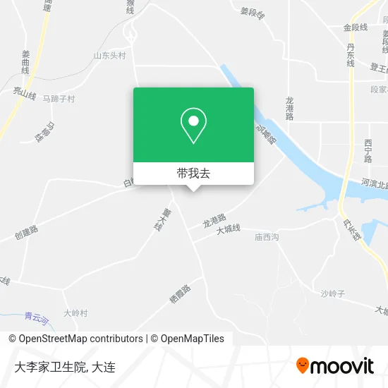 大李家卫生院地图