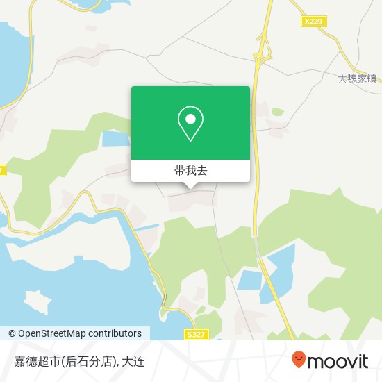 嘉德超市(后石分店)地图