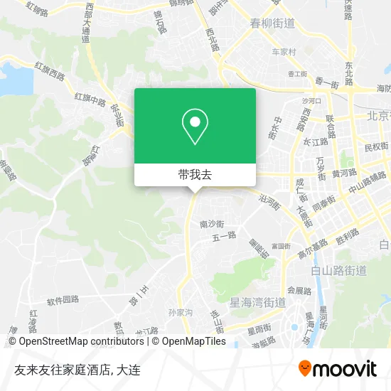 友来友往家庭酒店地图