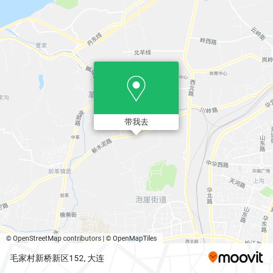 毛家村新桥新区152地图