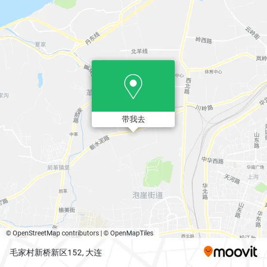 毛家村新桥新区152地图