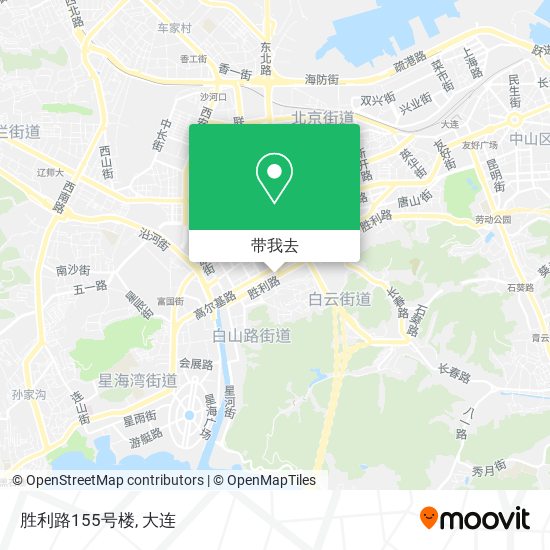 胜利路155号楼地图