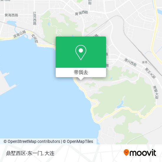 鼎墅西区-东一门地图