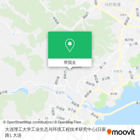 大连理工大学工业生态与环境工程技术研究中心(日新路)地图