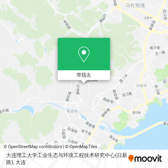 大连理工大学工业生态与环境工程技术研究中心(日新路)地图