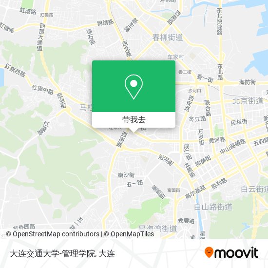 大连交通大学-管理学院地图