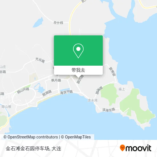 金石滩金石园停车场地图
