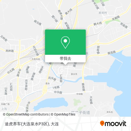 途虎养车(大连泉水P3区)地图