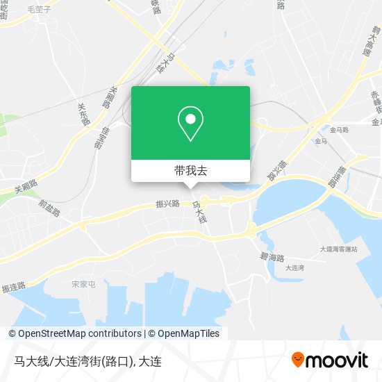 马大线/大连湾街(路口)地图