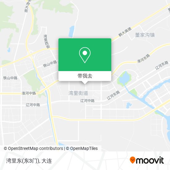 湾里东(东3门)地图