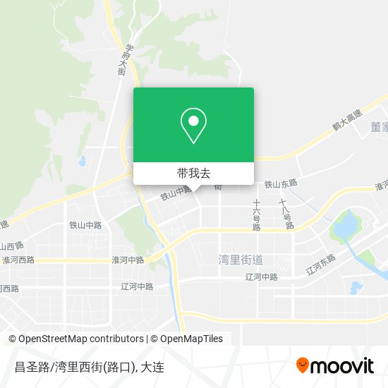 昌圣路/湾里西街(路口)地图