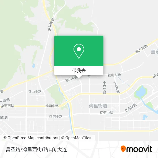 昌圣路/湾里西街(路口)地图
