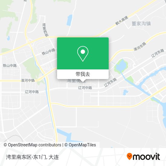 湾里南东区-东1门地图