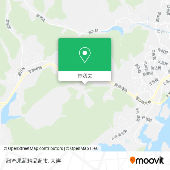 纽鸿果蔬精品超市地图