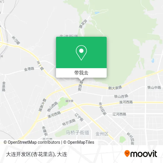 大连开发区(杏花里店)地图