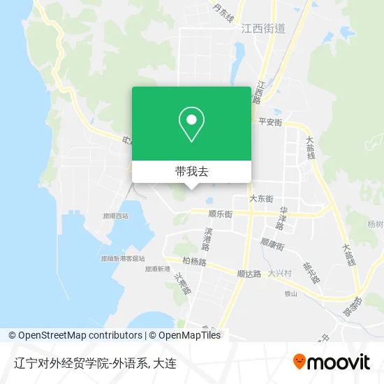 辽宁对外经贸学院-外语系地图