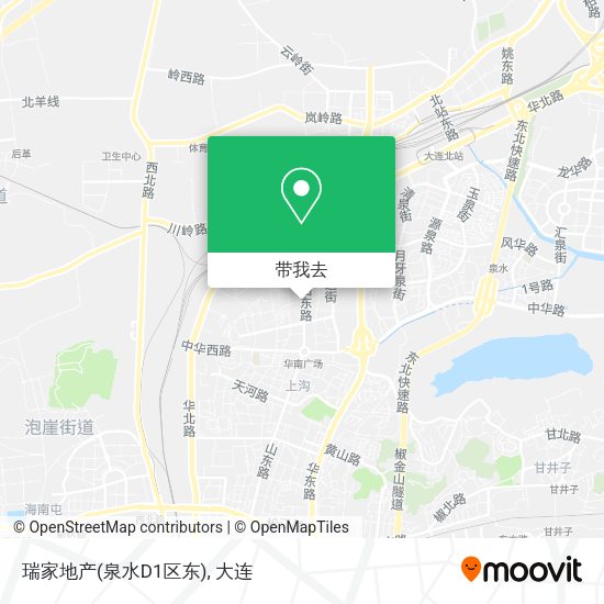 瑞家地产(泉水D1区东)地图