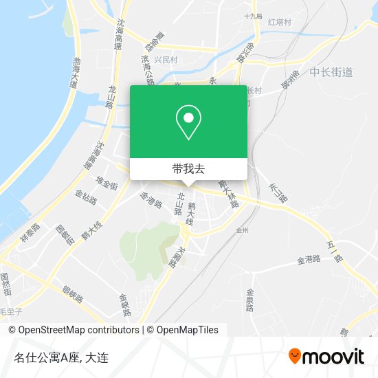 名仕公寓A座地图