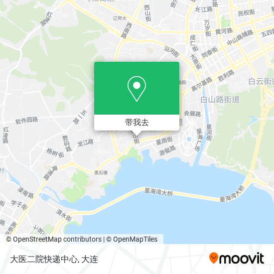 大医二院快递中心地图