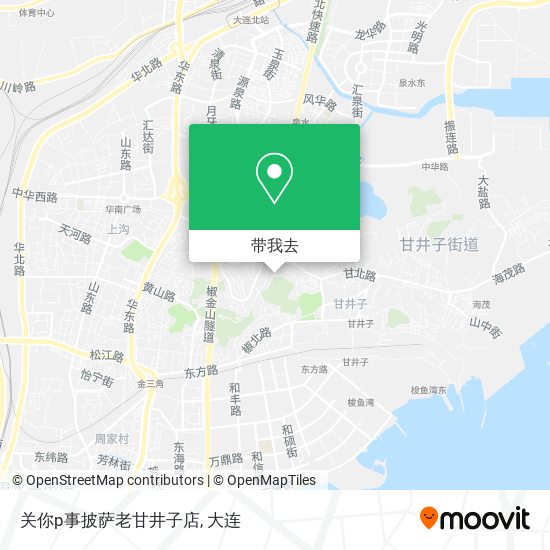 关你p事披萨老甘井子店地图