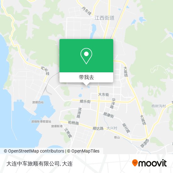 大连中车旅顺有限公司地图