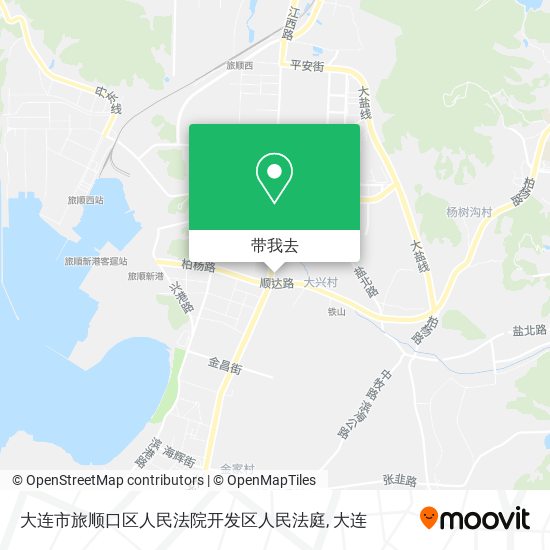 大连市旅顺口区人民法院开发区人民法庭地图