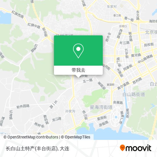 长白山土特产(丰台街店)地图