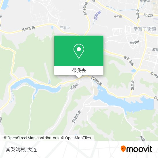 棠梨沟村地图
