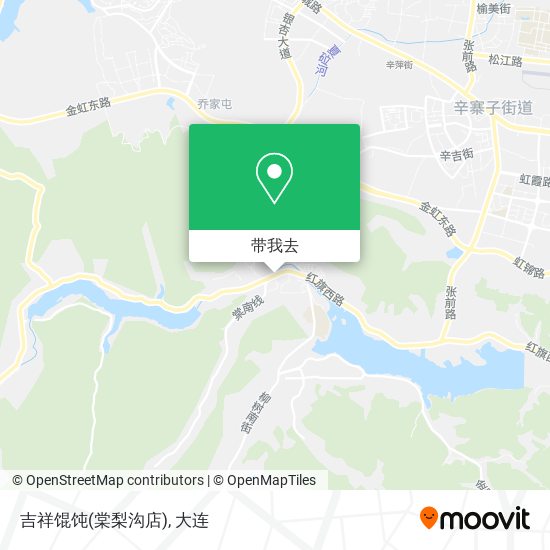 吉祥馄饨(棠梨沟店)地图