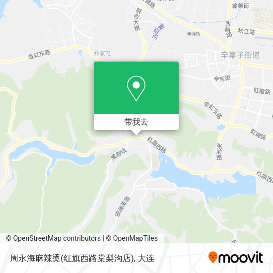 周永海麻辣烫(红旗西路棠梨沟店)地图