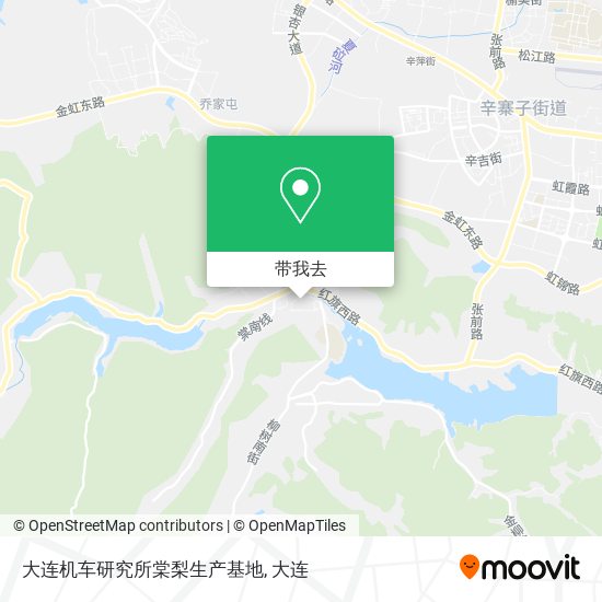 大连机车研究所棠梨生产基地地图