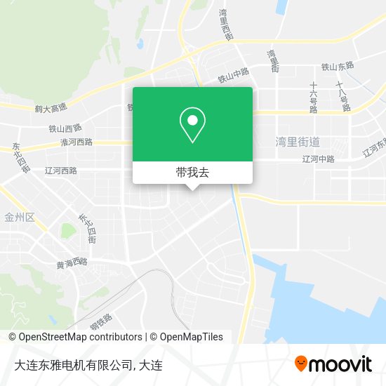 大连东雅电机有限公司地图