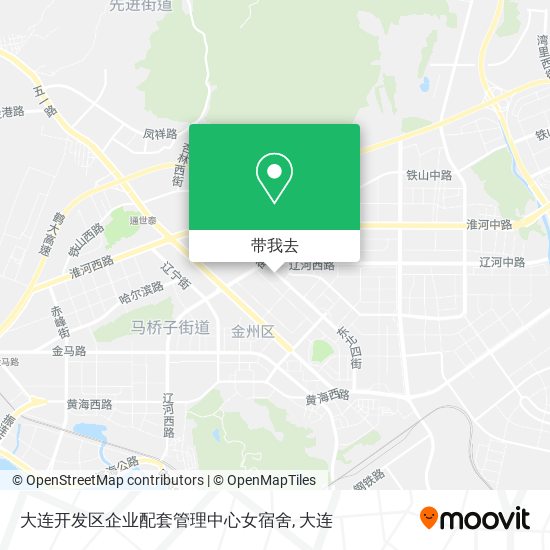 大连开发区企业配套管理中心女宿舍地图