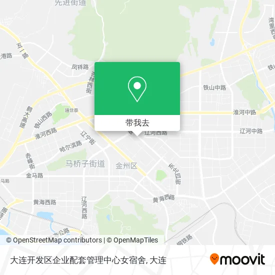大连开发区企业配套管理中心女宿舍地图