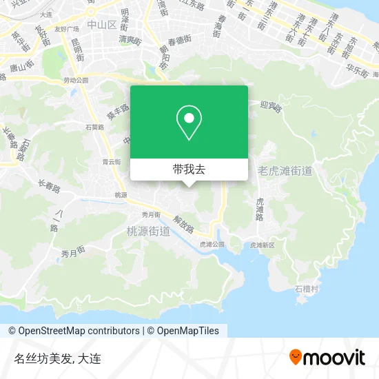 名丝坊美发地图