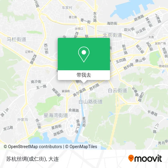 苏杭丝绸(成仁街)地图