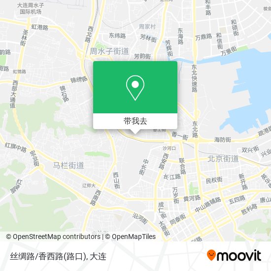 丝绸路/香西路(路口)地图