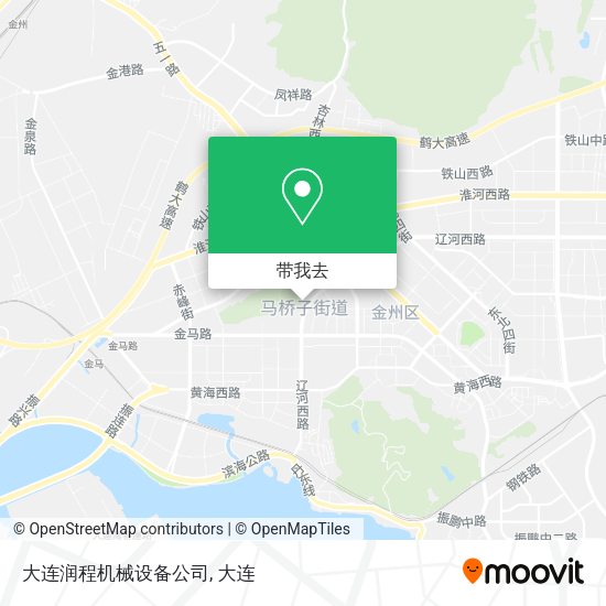 大连润程机械设备公司地图