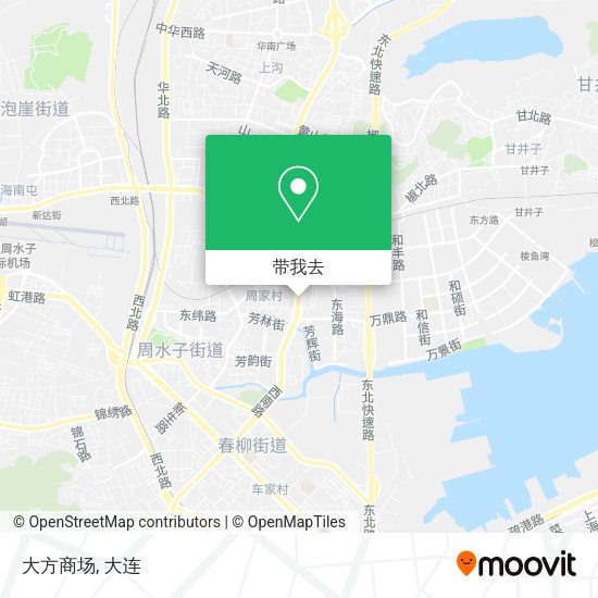 大方商场地图