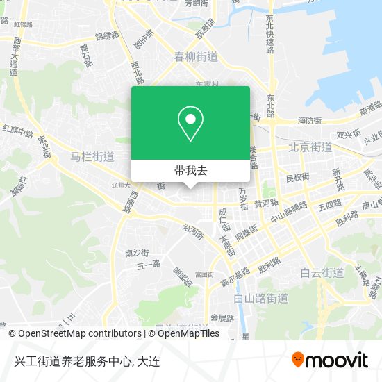 兴工街道养老服务中心地图