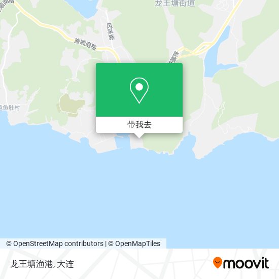 龙王塘渔港地图