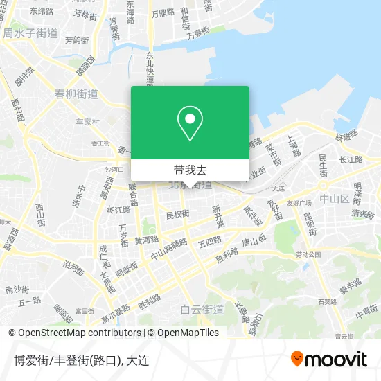 博爱街/丰登街(路口)地图
