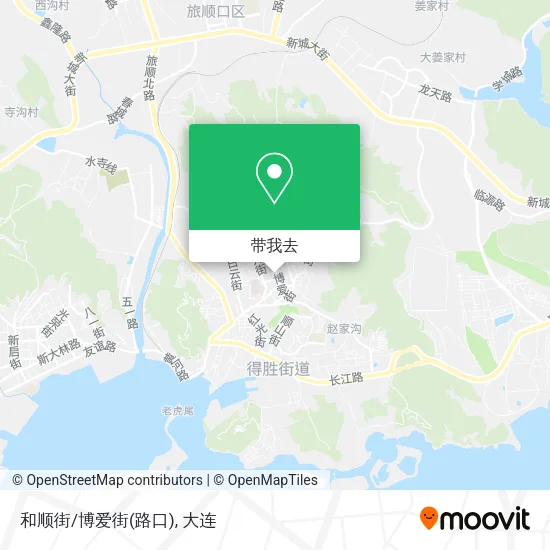 和顺街/博爱街(路口)地图